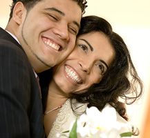 young couple banner